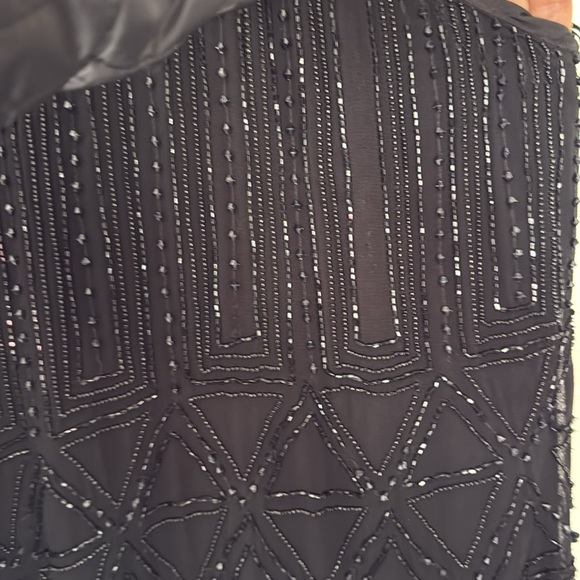 NWT. Joie black beaded Sanibel dress - Picture 11 of 11